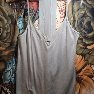 RED Valentino Light Gray Camisole